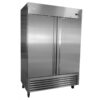 Serv-ware 2 door stainless steel