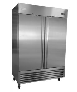 Serv-ware 2 door stainless steel