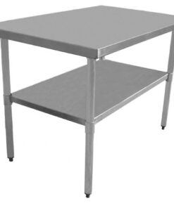 Stainless steel work table 30x48