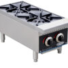 Serv-Ware 2 Burner Counter Top Gas range