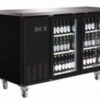 Serv-ware back bar bottle cooler glass door