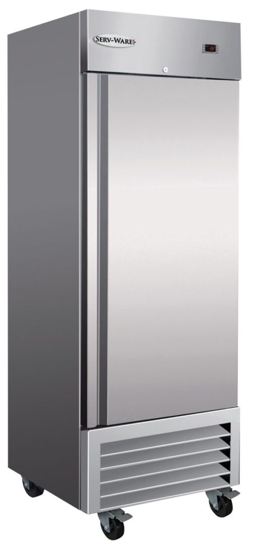 Serv-ware One door Stainless steel reach-in Freezer
