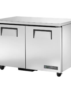 True two door undercounter refrigerator